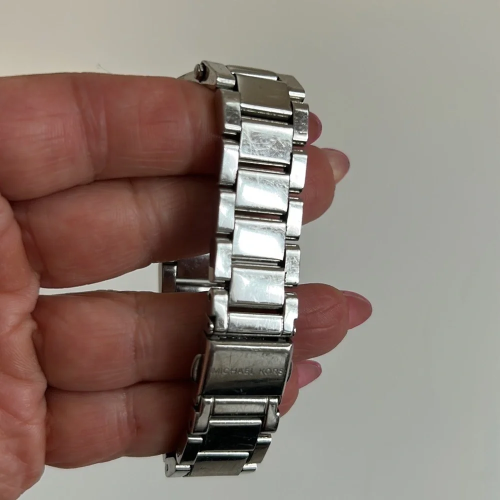 Michael Kors Parker Multi Function Silver Ladies Watch